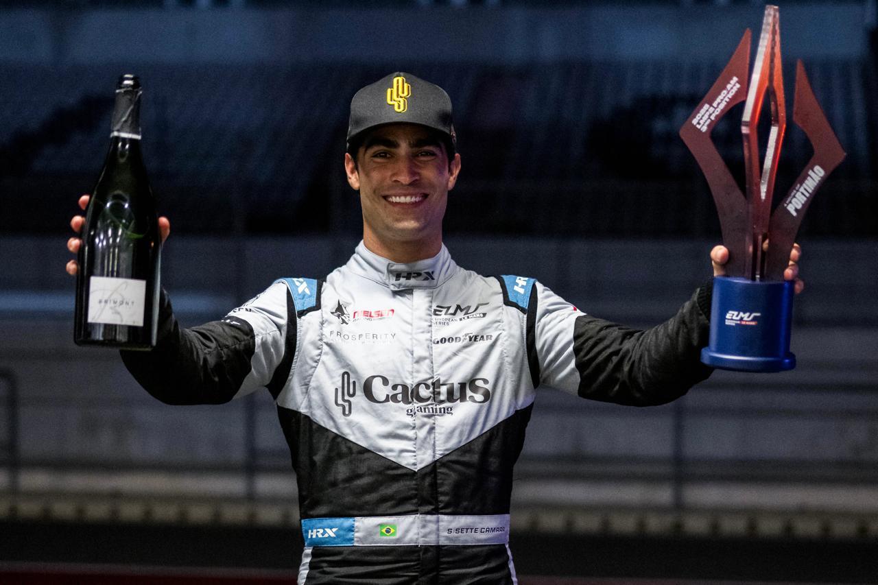Com apoio da Cactus Gaming, Sette Câmara encerra temporada da ELMS com pódio em Portimão